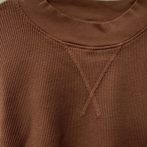 MATE the label organic thermal boxy top - Picture 2 of 6